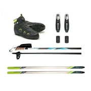 Whitewoods Adult 802 NNN Cross Country Ski Package, 177cm skiers 121-150 lbs