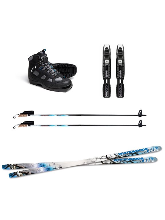 WHITETAIL (Metal Edge) Backcountry Cross Country NNNBC Ski Package