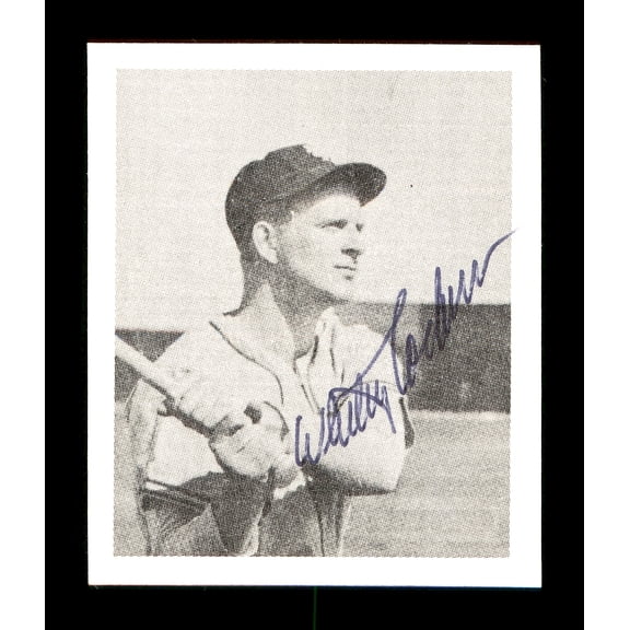 Whitey Lockman Autographed 1978 Bowman 1948 Bowman Reprint Rookie Card #30 New York Giants SKU #171724