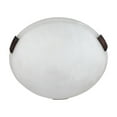 thumbnail image 1 of Whitfield 3-Light Oil Rubbed Bronze Flush Mount, 1 of 1