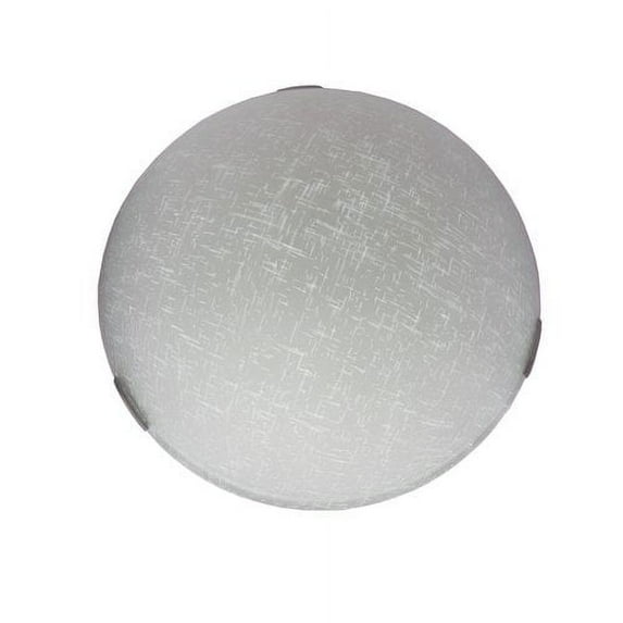 Whitfield 3-Light Satin Steel Flush Mount
