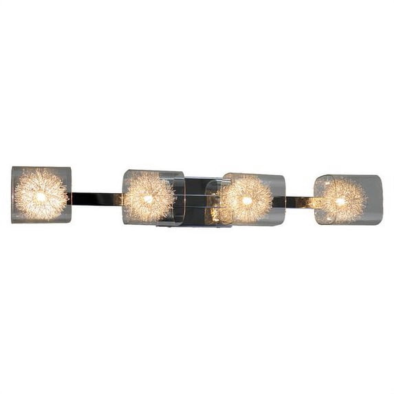 Whitfield 4-Light Chrome Bath Vanity