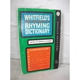 thumbnail image 1 of Pre-Owned Whitfield's University Rhyming Dictionary: English Language Rime (Paperback) 0815200803 9780815200802, 1 of 1