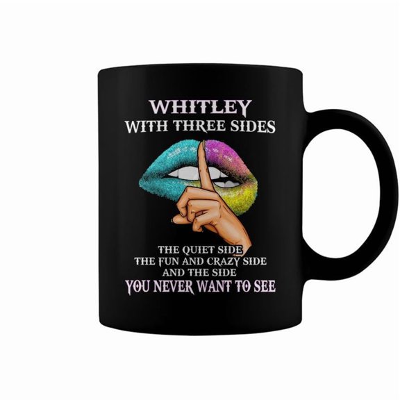 Whitley Name Gift Whitley With Three Sides Coffee Mugs