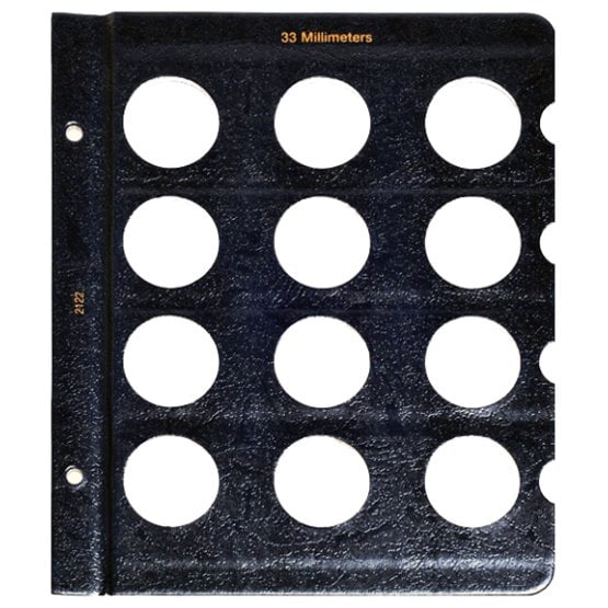 Whitman Blank Page 33mm