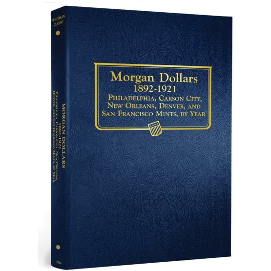 Whitman Album Morgan Dollars 1892-1921