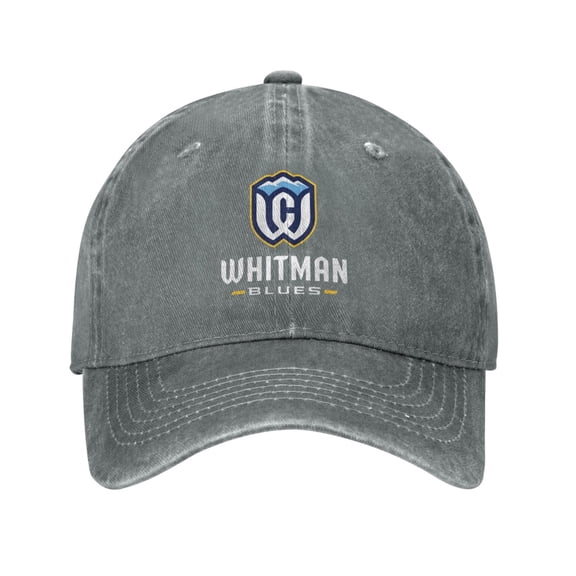 Whitman College Classic Cowboy Hat Adjustable Baseball Cap Unisex Casual Sports Hat