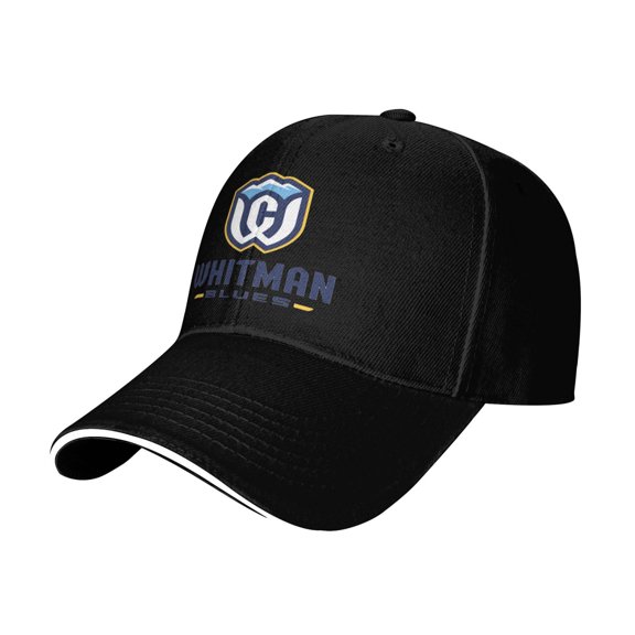 Whitman College Logo Sandwich Cap Unisex Classic Baseball Capunisex Adjustable Casquette Dad Hat