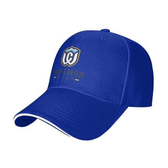 Whitman College Logo Sandwich Cap Unisex Classic Baseball Capunisex Adjustable Casquette Dad Hat