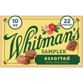 thumbnail image 1 of Whitman's Sampler Milk Chocolates Gift Box, 10 Ounce (22 Pieces), 1 of 4