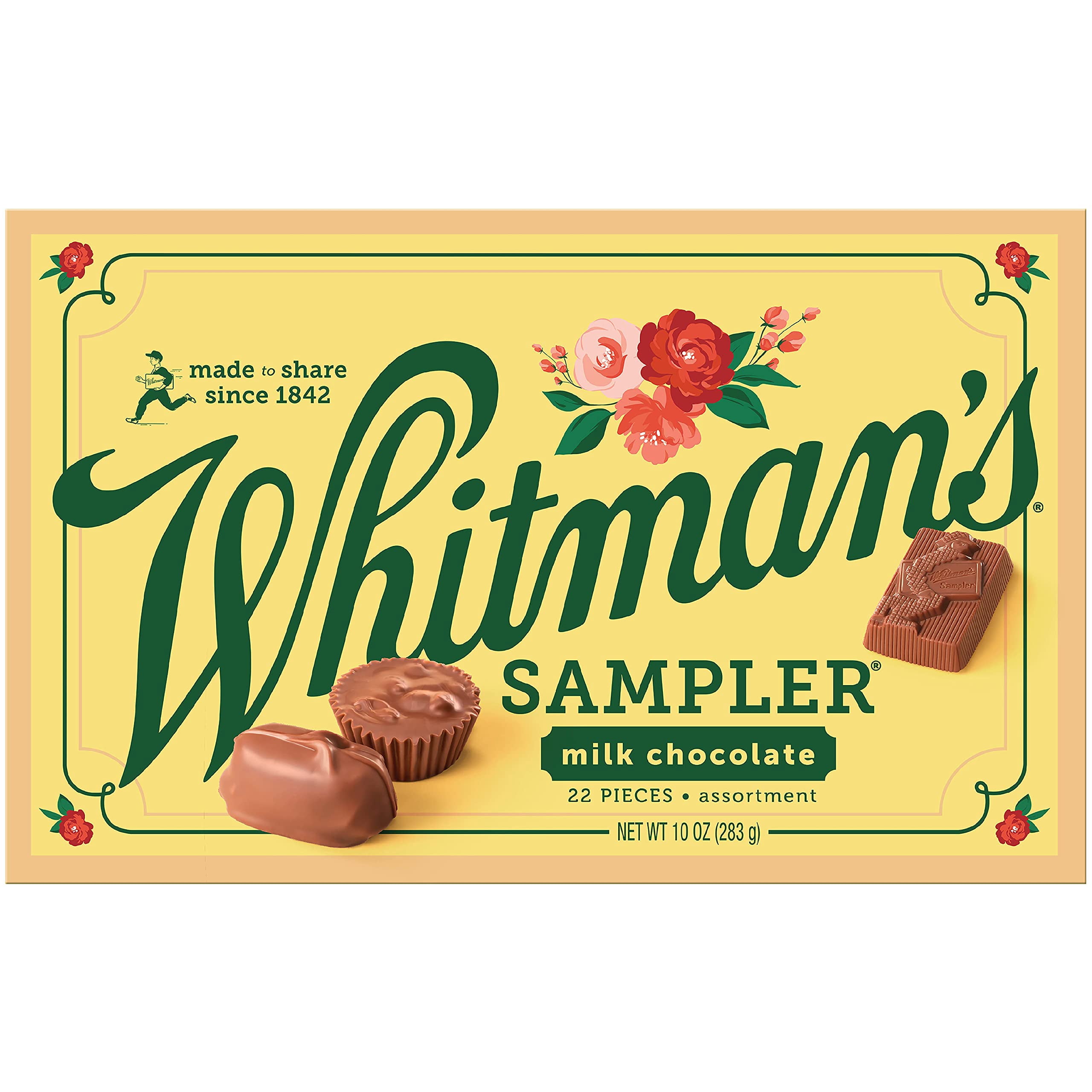 Whitman's Sampler Mother's Day Milk Chocolates Gift Box 10 oz