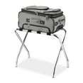 thumbnail image 1 of Whitmor 14.9" x 26.1" x 21.1" Chrome Metal Luggage Rack, 1 of 8