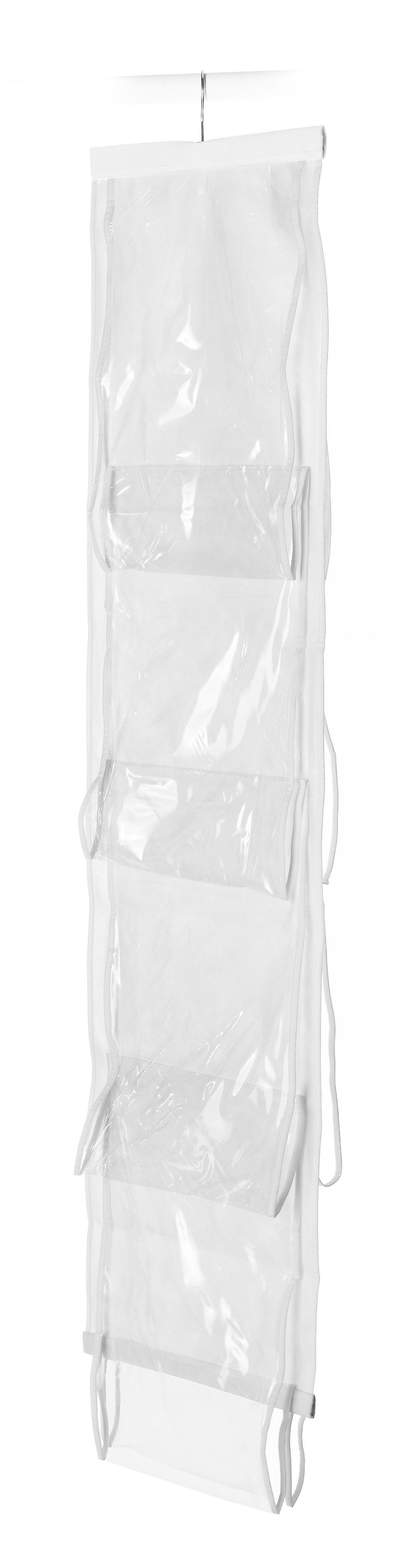 Whitmor 4-Tier Hanging Handbag File Organizer - Clear - 12" x 48" - image 1 of 9