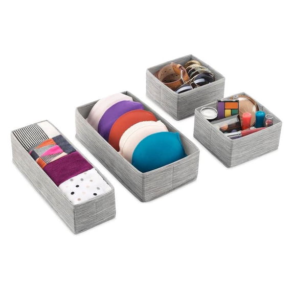 Whitmor 54559871 - Counter Fabric, Cardboard -Drawer Organizer