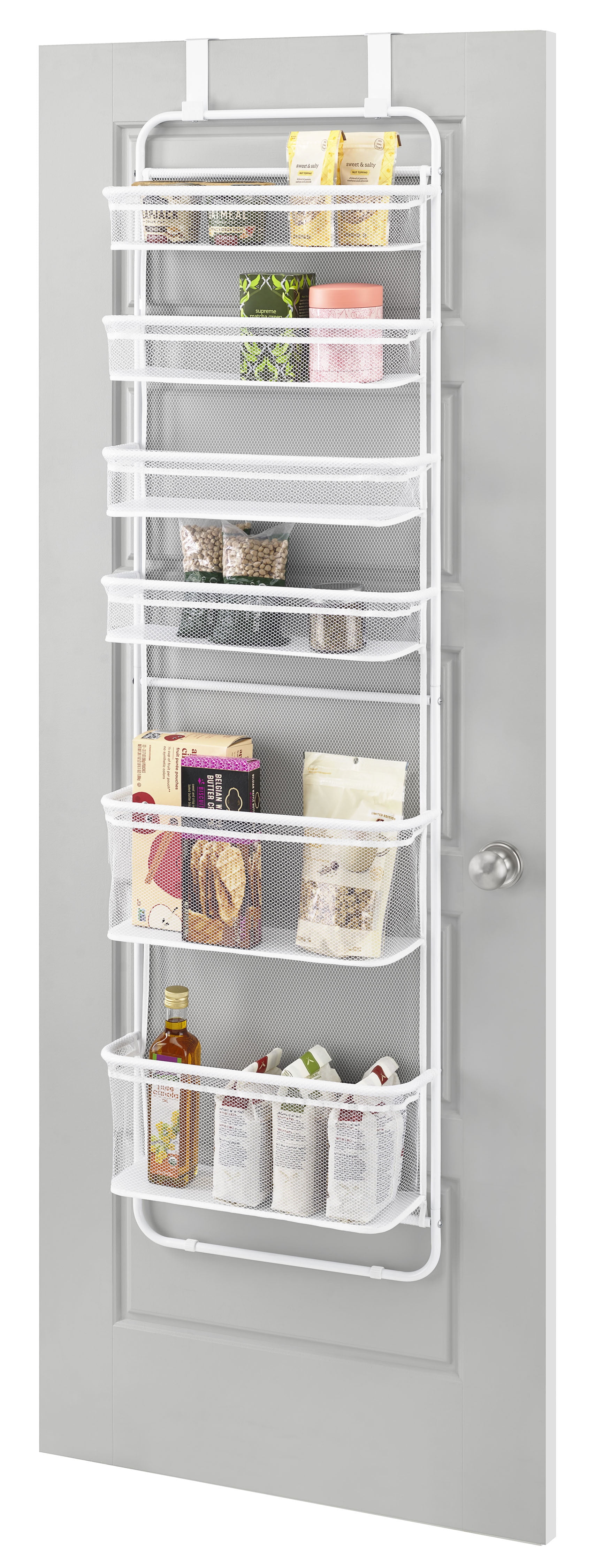 Whitmor 6 Shelf Over-the-Door Organizer - White