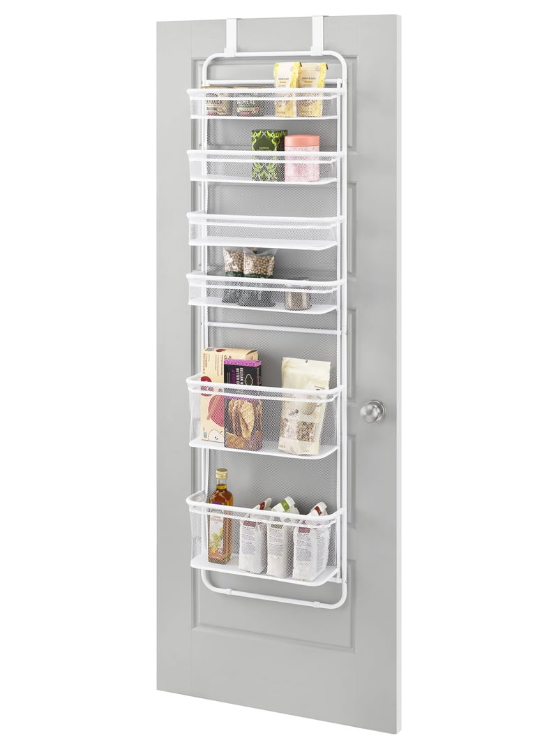 WHAT WE WANT SOLIDWOOD SHELF オプション品収納袋付 Whitmor 6 Shelf Over-the-Door Organizer - White - Walmart.com