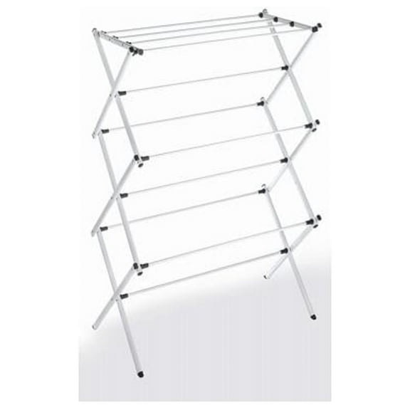 Whitmor 6023-2979 Folding Clothes Drying Rack, 20 Ft. Drying Space - Quantity 4
