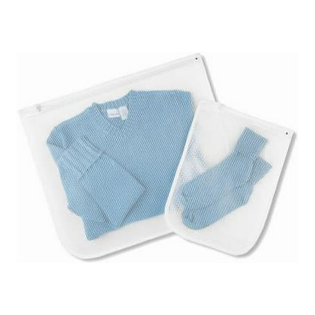 Whitmor 6154-140 Wash Bags, Mesh, 2-Pk. - Quantity 12