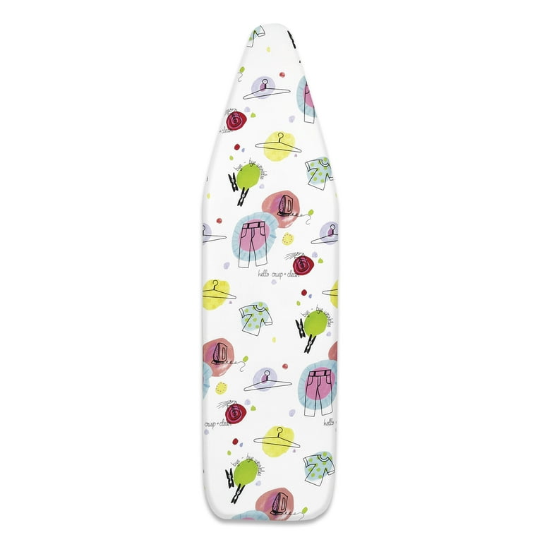 Whitmor Deluxe Ironing Board Cover and Pad, White