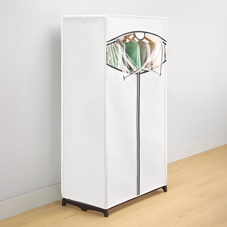 Whitmor Clothes Closet - 36 Inch Portable Closet - White
