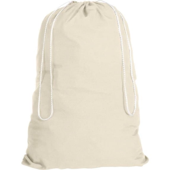 Whitmor Cotton Laundry Bag Natural