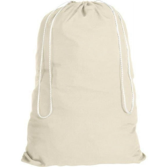 Whitmor Cotton Laundry Bag Natural