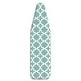 thumbnail image 1 of Whitmor Deluxe Replacement Ironing Board Cover and Pad - Concord Turquoise - Adult Use, 1 of 5