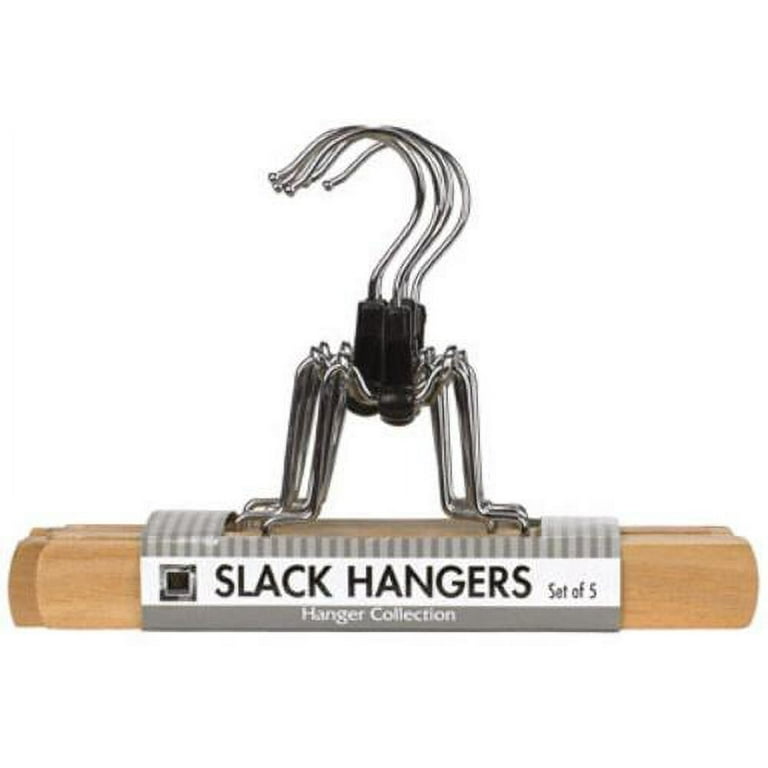 Heavyweight Slack Hanger - 14 Black - 100/Carton – Omaha Fixture