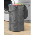 thumbnail image 1 of Whitmor Gray Fabric Collapsible Hamper, 1 of 1