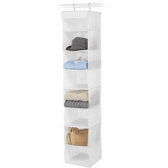 Whitmor Hanging Accessory Shelves - White