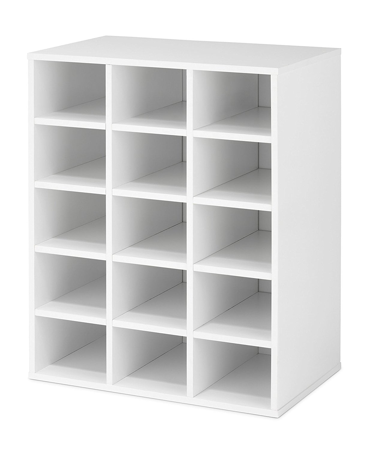 4 Tier Laminate Stackable Shoe Cubby White - Brightroom™ : Target