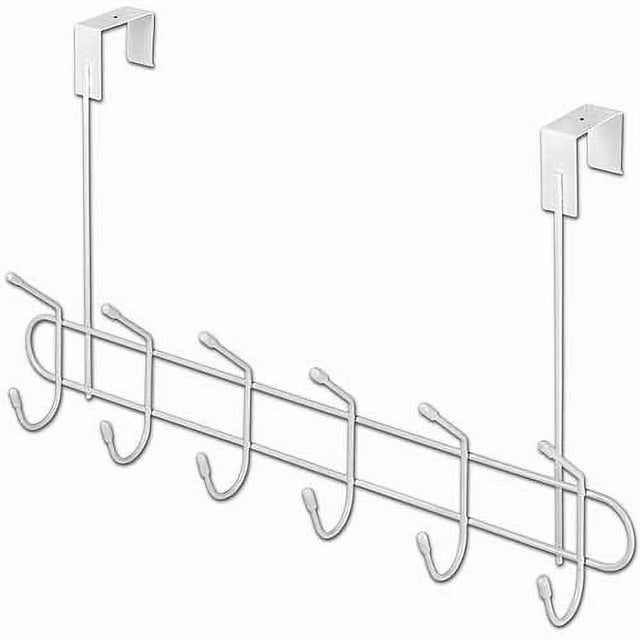 Whitmor Manufacturing 6022-200 White Over The Door Storage Hook