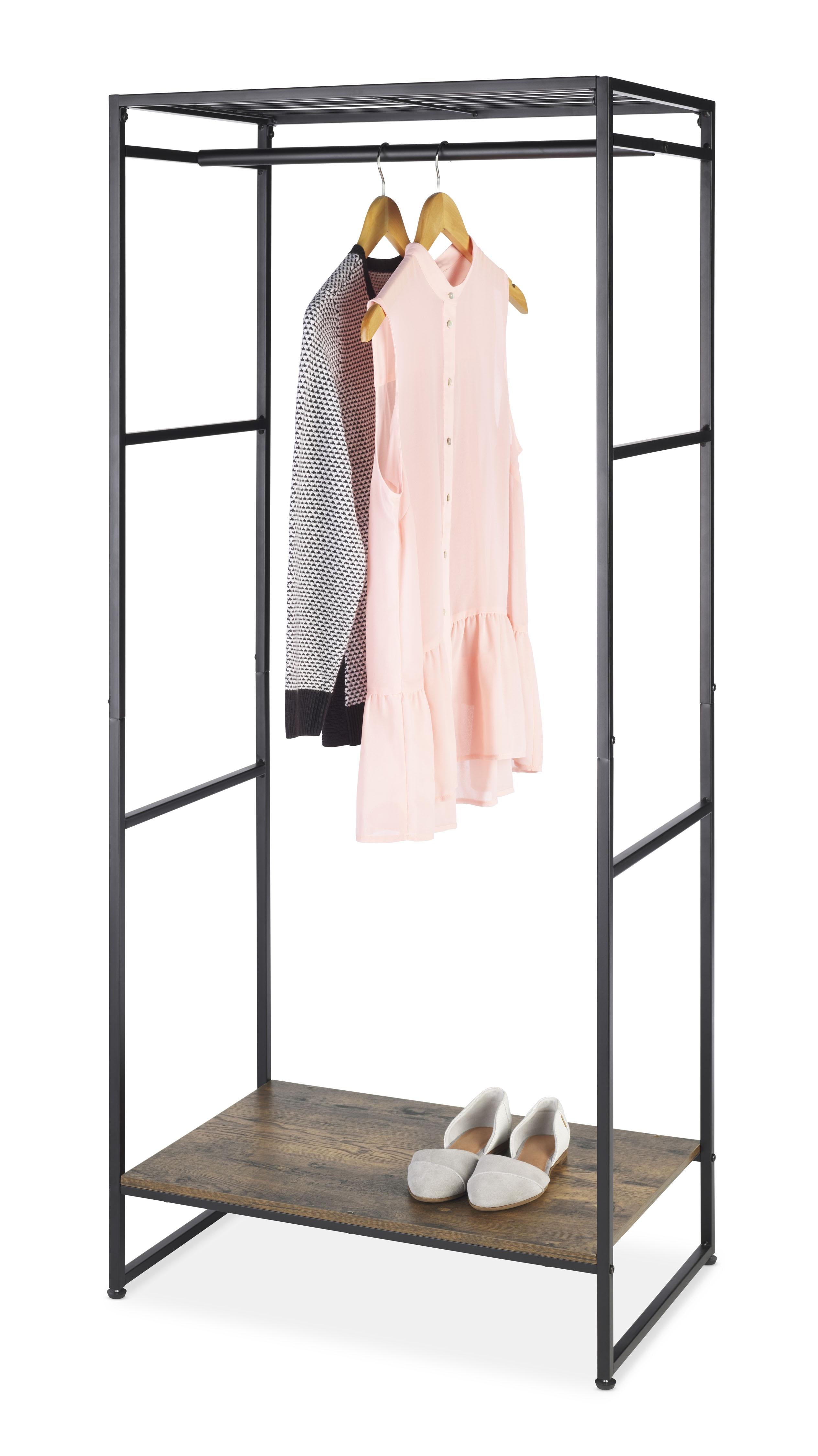 Clothing Display Rack Whitmor Modern Industrial 5-Tier Adjustable