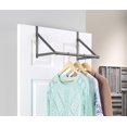 thumbnail image 1 of Whitmor Over the Door Closet Rod - Gunmetal Gray - 18" x 10" x 10", 1 of 2