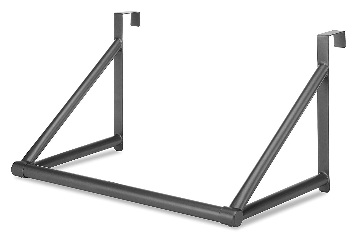 Whitmor OvertheDoor Closet Rod, Gunmetal Gray