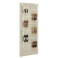 thumbnail image 1 of Whitmor Over-the-door Shoe Rack Hanging Organizer  White, 1 of 3