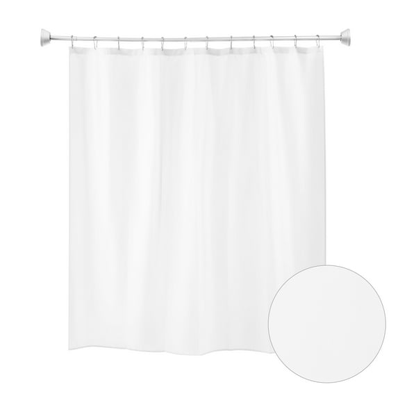 Whitmor Oxford Weave Nylon Shower Curtain 72" x 72"