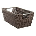 thumbnail image 1 of Whitmor Rattique Small Shelf Tote, Java, 1 of 3