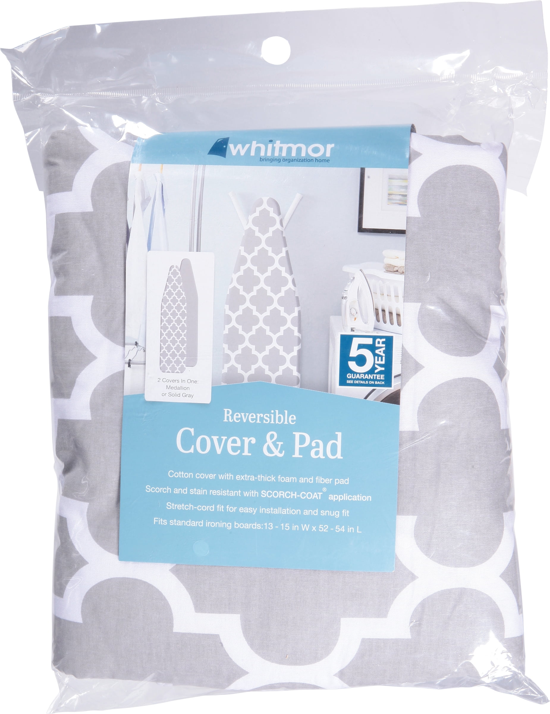 Whitmor Reversible Ironing Board Cover/Pad Medallion 558811483