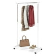 thumbnail image 1 of Whitmor Rolling Adjustable Garment Rack - White, 1 of 7