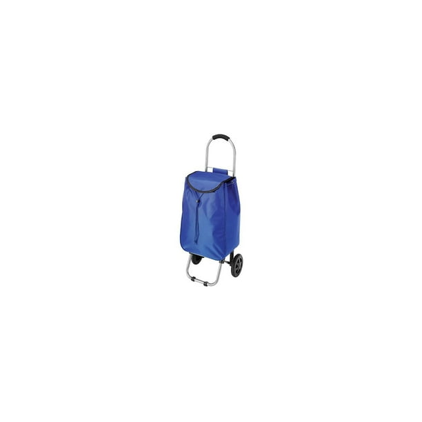 Whitmor Rolling Bag Cart Blue