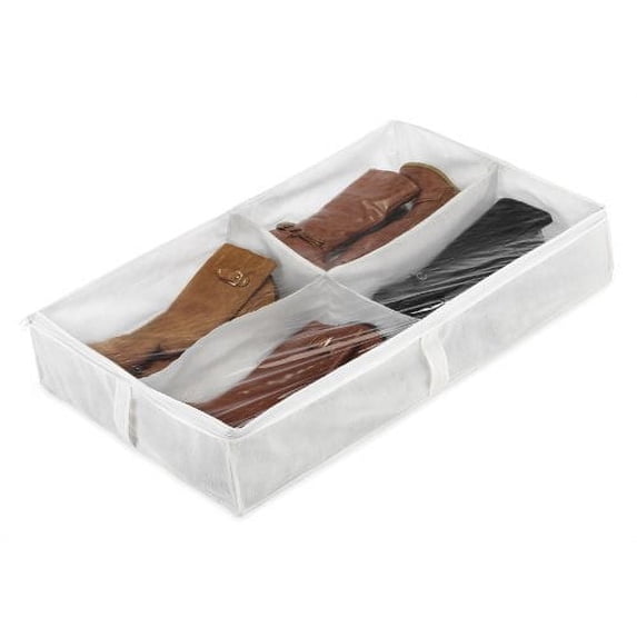 Whitmor Underbed Boot Bag, 4 Section