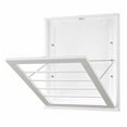 Whitmor Wall Mounted Drying Rack, White