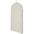 thumbnail image 1 of Whitmor Zippered Linen & Polyester Garment Bag -Natural - 22" x 3" x 40", 1 of 5