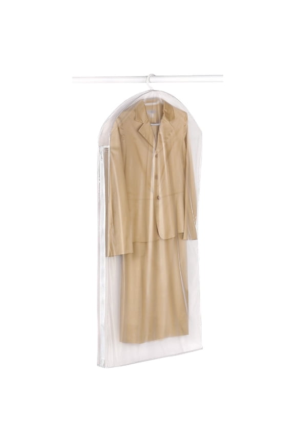 Zippered Protective Gown Bag, Clear