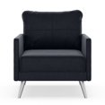 thumbnail image 1 of Whitney Armchair Mod Velvet - Midnight, 1 of 5