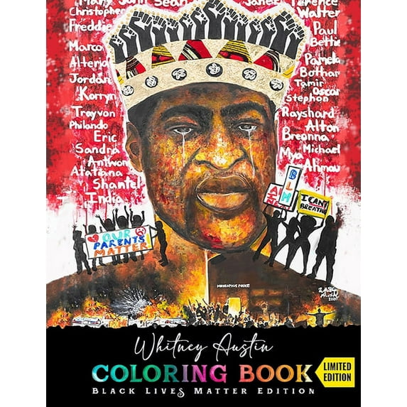 Whitney Austin Coloring Book: Black Lives Matter Edition (Paperback)