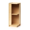 thumbnail image 1 of Whitney Brothers WB1790 30 in. Storage Corner Cabinet, Natural UV, 1 of 2