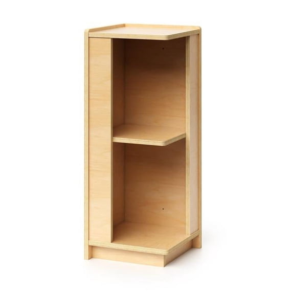 Whitney Brothers WB1790 30 in. Storage Corner Cabinet, Natural UV
