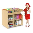 thumbnail image 1 of Whitney Brothers WB1758 Mobile Deluxe Art Supply Cart, Natural UV, 1 of 6